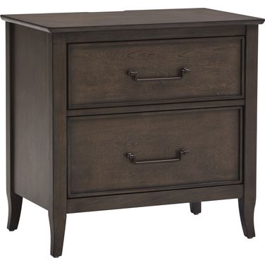 Blakely 2 Drawer Nightstand In Sable Brown