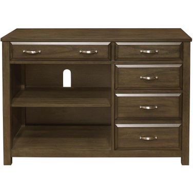 Blanche Brown Gray Credenza