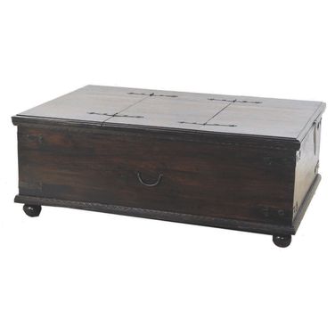 Bliss 40 Inch Pac Cocktail Table In Brown