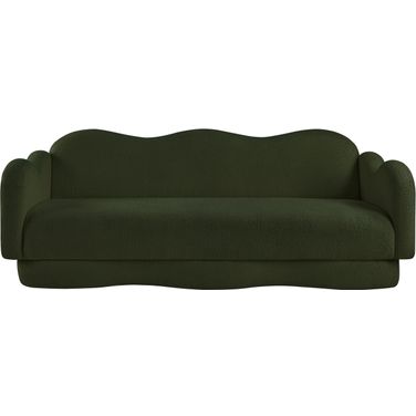 Bloom Teddy Fabric Sofa In Green