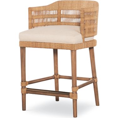 Boca Counter Stool In Natural and Flax