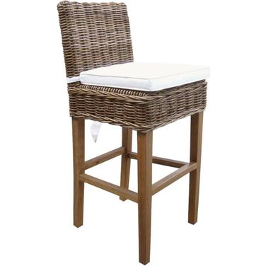 Boca Grey Kubu Barstool
