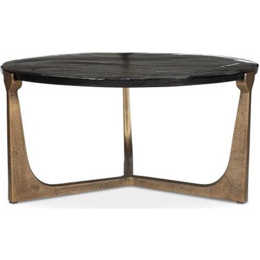 Bohdi Outdoor Coffee Table In Brass