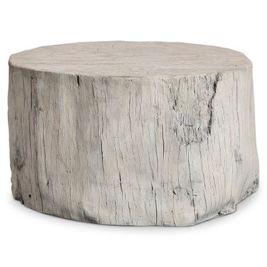 Bois 32 Inch Cocktail Table In Beige and Tan