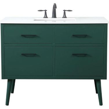 Boise 42 Inch Bathroom Vanity In Green