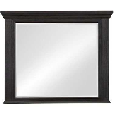Bolingbrook Wire Brushed Charcoal Mirror