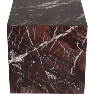 Bolzano Marble End Table In Red