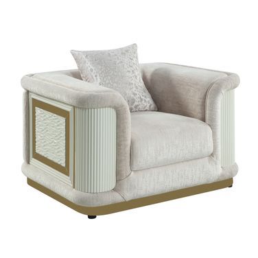 Bona Chair In Cream and Gold