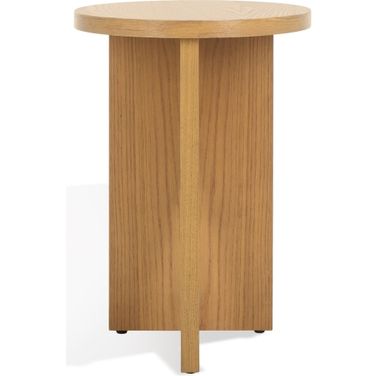 Bonaclara Wood 2 Leg Table In Natural