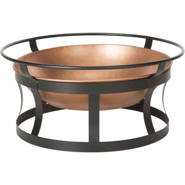 Bonaire Copper and Black Fire Pit