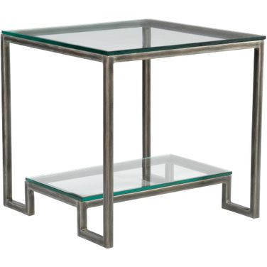 Metal Designs Bonaire Square End Table In St. Laurent