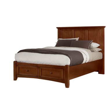 Bonanza Full Mansion Storage Bed In Cherry