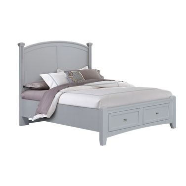Bonanza King Poster Storage Bed In Gray
