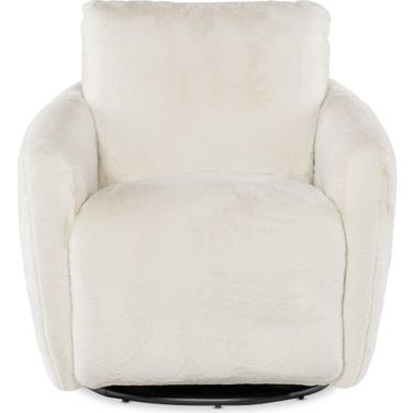Bonnie Swivel Chair with Power Footrest In Beige