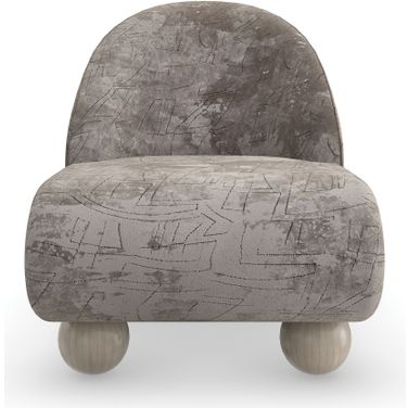 Bora Bora Accent Chair In Gray
