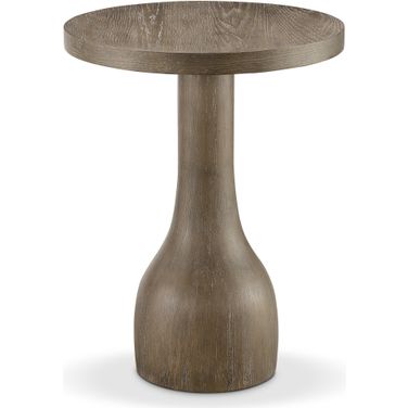 Bosley Round Accent Table In Porpoise