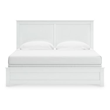 Bostwick Shoals King Panel Bed In White