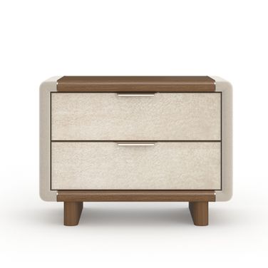 Botero Large Nightstand In Cream