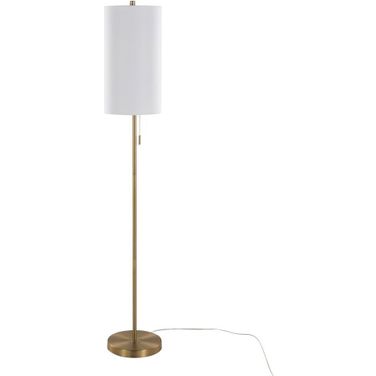 Bounty 62 Inch Metal Floor Lamp In Gold