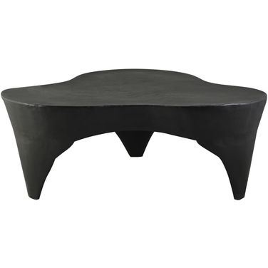 Bourges Aluminum Coffee Table In Black