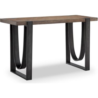 Bowden Rectangular Sofa Table In Rustic Honey