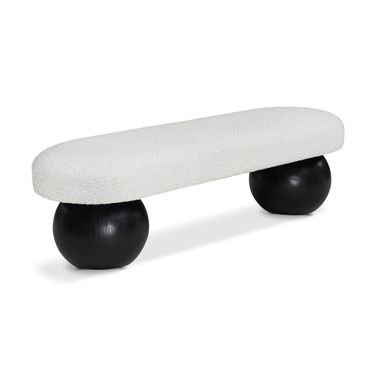 Bowie Bench In Cream