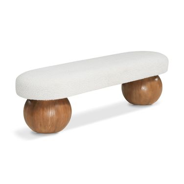 Bowie Bench In Cream