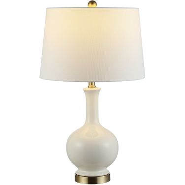Bowie Ceramic Table Lamp in Cream