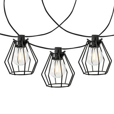 Bowne Led Outdoor String Lights in Black