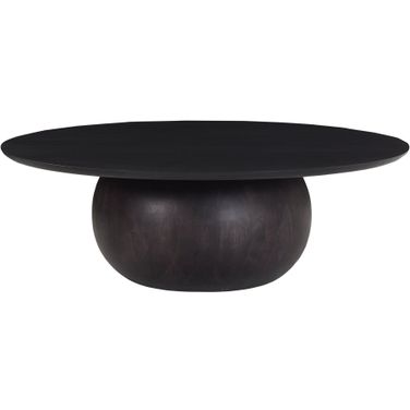 Bradbury Large Coffee Table In Blackened Acacia