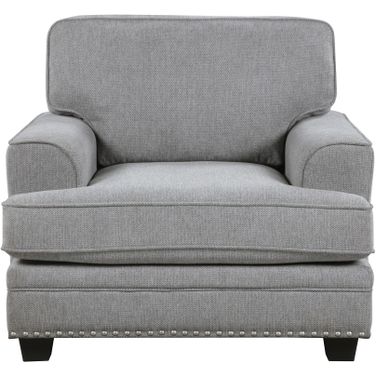 Bradford Accent Chair In Gray