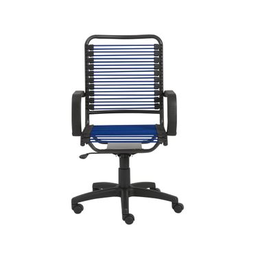 Bradley Bungie Office Chair In Blue and Black