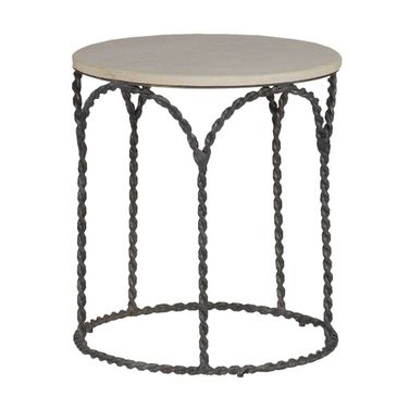 Bradley Table In Cream and Black