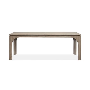 Braelyn Extendable Rectangular Dining Table In Dorian Grey