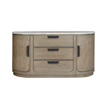 Braelyn Stone Top Buffet In Dorian Grey