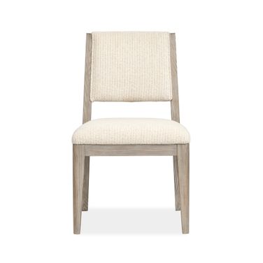 Braelyn Upholstered Side Chair Set of 2 In Dorian Grey