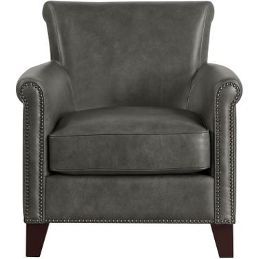 Braintree Accent Chair In Brown and Gray