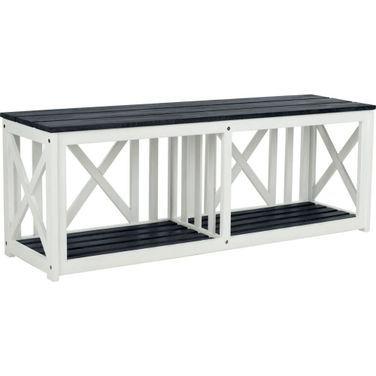 Branco Dark Slate Grey Bench