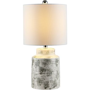 Branko Ceramic Table Lamp in Grey
