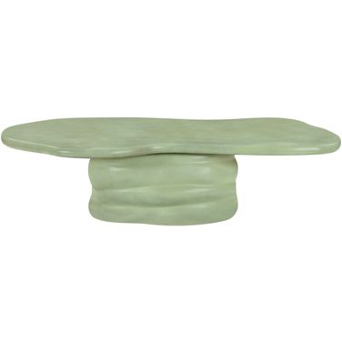 Branna Concrete Coffee Table In Green