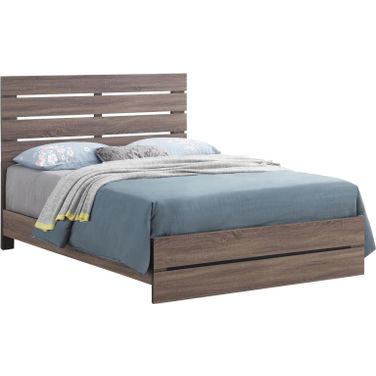 Brantford Eastern King Panel Bed Barrel Oak