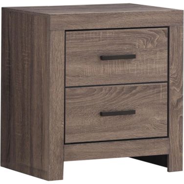 Brantford 2-drawer Nightstand Barrel Oak