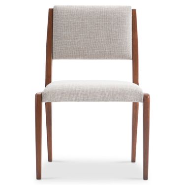Brasea Side Chair In Beige and Tan
