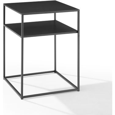 Braxton Side Table In Matte Black