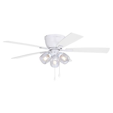 Brayton 52 Inch Ceiling Fan In White