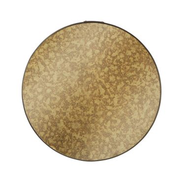 Brazing Mirror In Brown