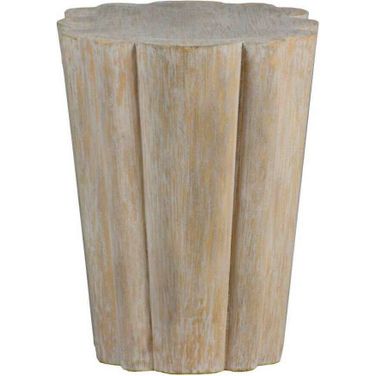 Bree Side Table In White Wash