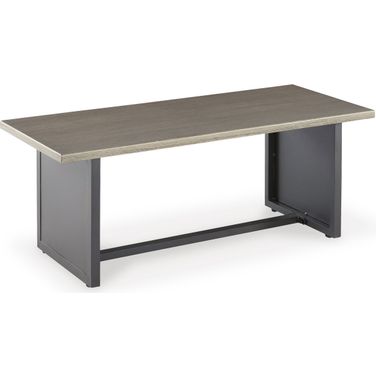 Bree Zee Brown Rectangular End Table