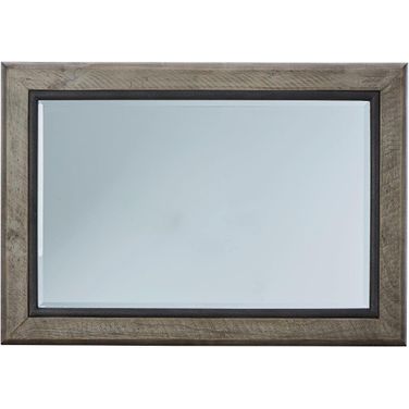 Brennagan Gray Bedroom Mirror