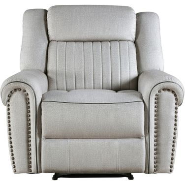 Brennen Reclining Chair In Gray